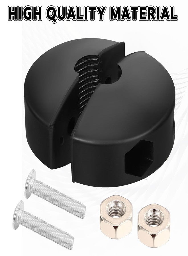 Yaocom 2 Sets Air Hose Stopper Adjustable Hose Reel Replacement Parts Bumper Rubber 1/4" ID 0.45 Inch to 0.55 Inch Auto Rewind Retractable Hose Reel Stop for Spring Driven Air Hose Reel - Image 3